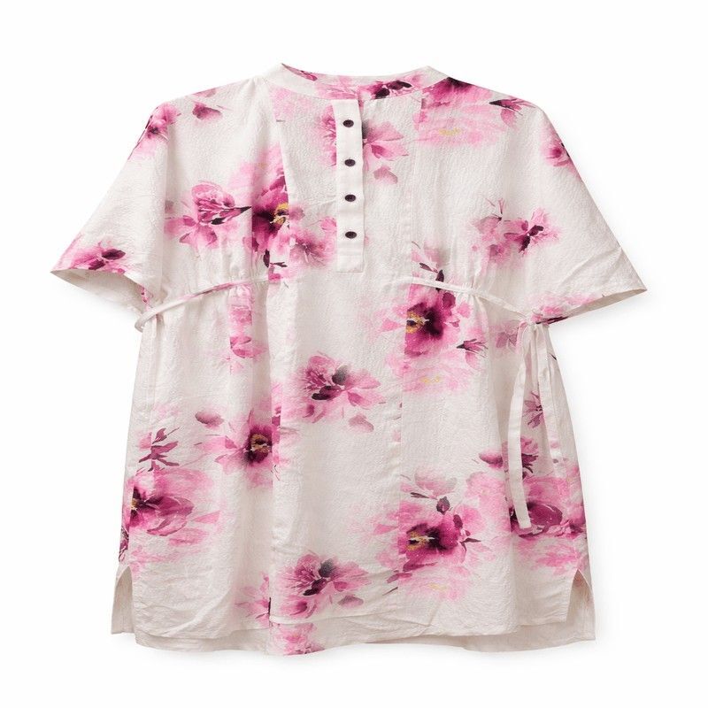 Elegant Rose Accent Tunic for Women - Stylish Ethnic Wear